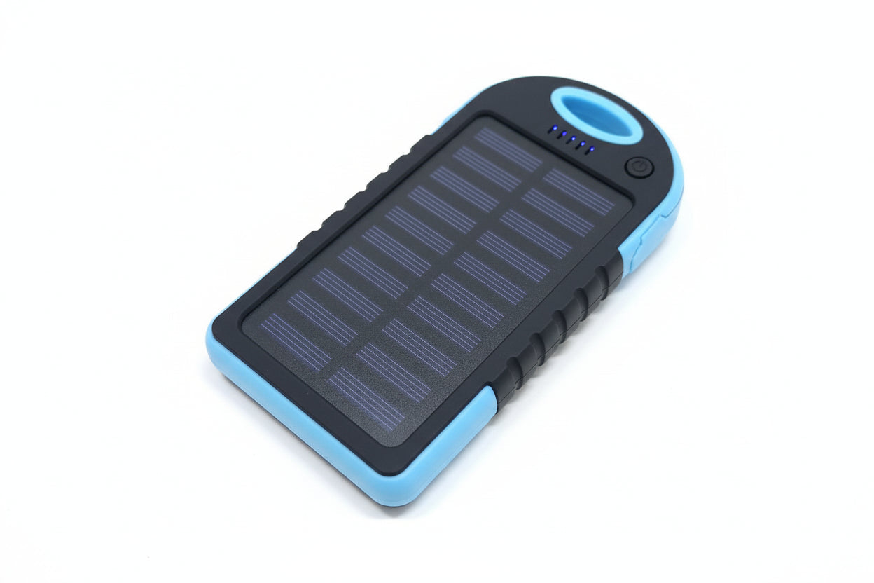 Draagbare zonne-oplader voor noodgevallen